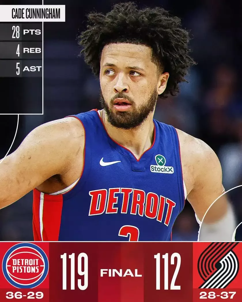 爱游戏在线登录-活塞不敌胜利,格兰特勇士红人只因孤单