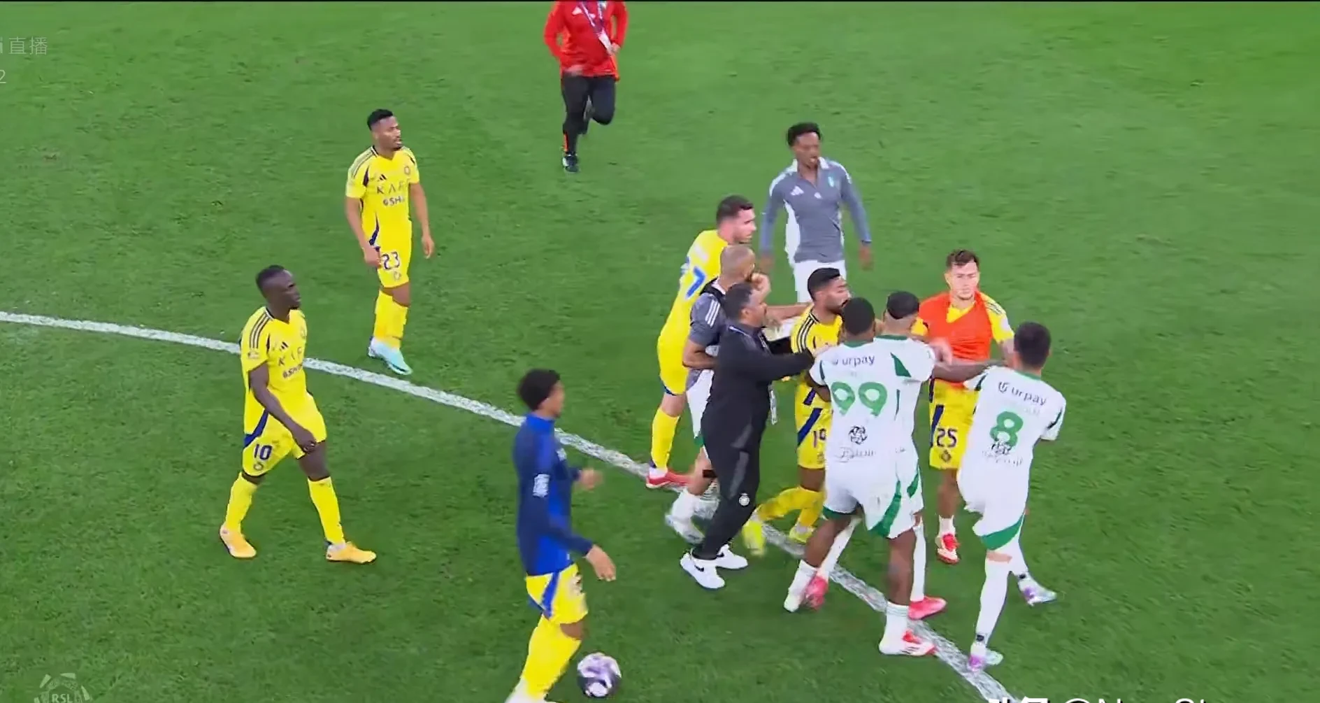 沙特联赛冠军全队庆祝活动! 沙特联赛冠军全队庆祝活动!